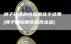 狮子环球的恒指期货手续费(狮子国际期货能否出金)